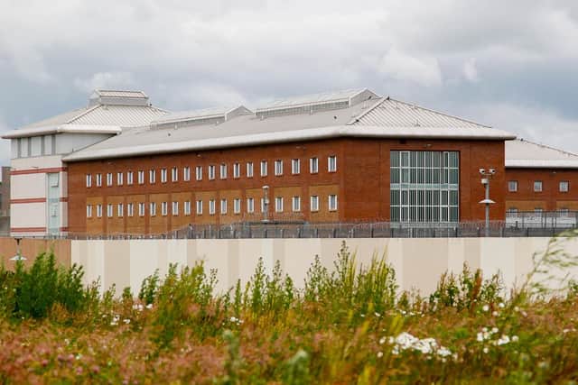 Prison bosses have moved the 32-year-old from the Capital