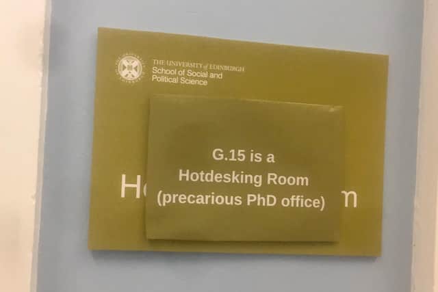 Angry Edinburgh University students have claimed there is a spacing crisis and 'overcrowding' issues at the campus' main library afterapparentlybeingturfed out of desks while studying.