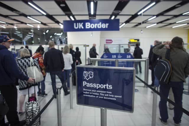 The Home Secretary is expected to release more details of the policy today.  (Photo by Oli Scarff/Getty Images)