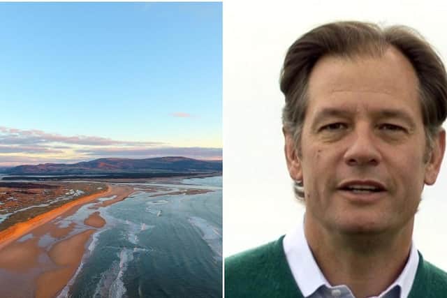 Todd Warnock's Coul Links golf course project has been rejected by Scottish Government picture: supplied