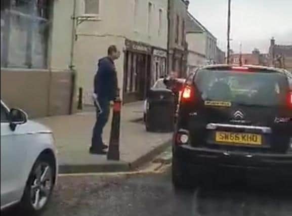 The incident happened in Tranent, East Lothian. Picture: Twitter