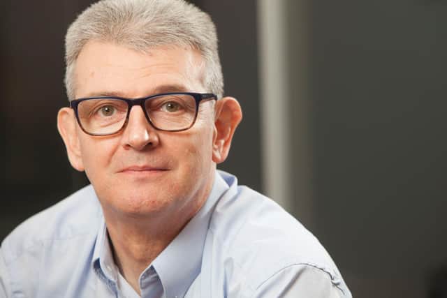 Ian Bain, managing director at Sensor-Works, said the new BluVib product is 'integral' to increase turnover and employee numbers. Picture: Contributed