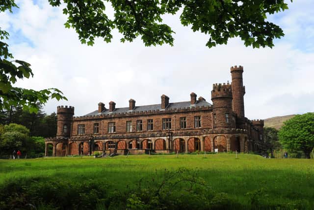 Kinloch Castle on the Isle of Rum.