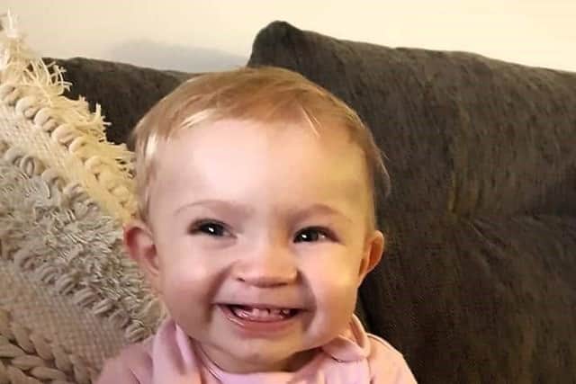 Hollie sustained a catalogue of injuries including bleeding on the brain and in the eyes, a broken ankle and two possible bite marks to her hand and thigh.