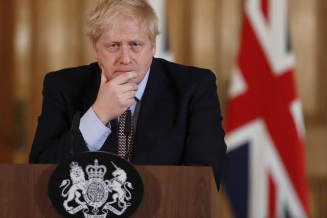 Prime Minister Boris Johnson unveiled the government's strategy to combat Covid-19. Picture: PA
