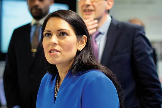Home Secretary Priti Patel.