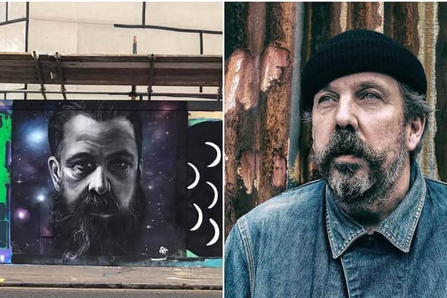 The incredible portrait of the late DJ and producer, who passed away earlier this week, has been painted by Edinburgh-based artist Shona Hardie   picture: supplied